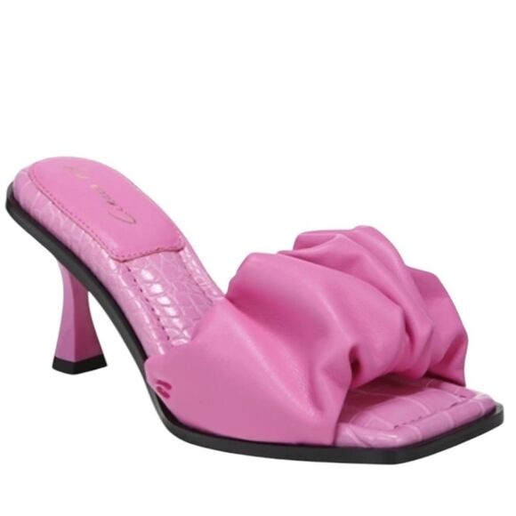 Circus by Sam Edelman Shoes - CIRCUS BY SAM EDELMAN Ruffled Dress Sandals In Pink Crush